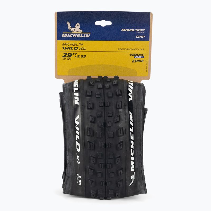 Pneumatico per bicicletta Michelin Wild XC TS TLR Kevlar Performance Line nero 2