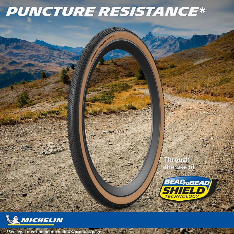 Pneumatico per bicicletta classica Michelin Power Gravel V2 TS TLR Competition Line 700 x 35C 7