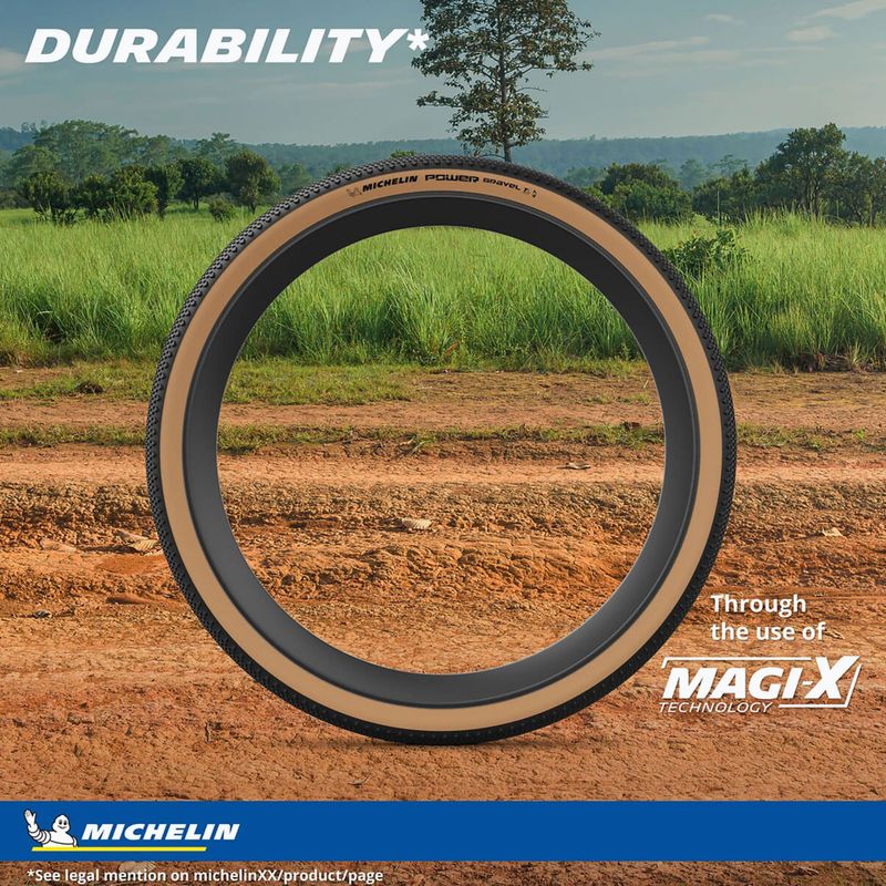 Pneumatico per bicicletta classica Michelin Power Gravel V2 TS TLR Competition Line 700 x 35C 8