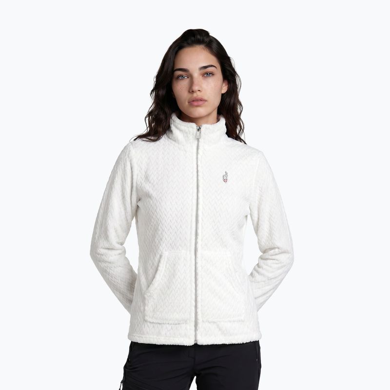 Felpa donna Aulp Becco Coral Fleece white 2