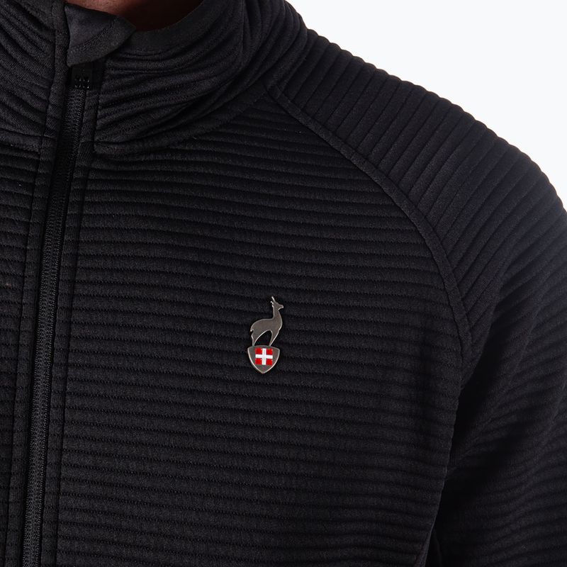 Giacca a vento uomo Aulp Numix Jacquard Knit black 3