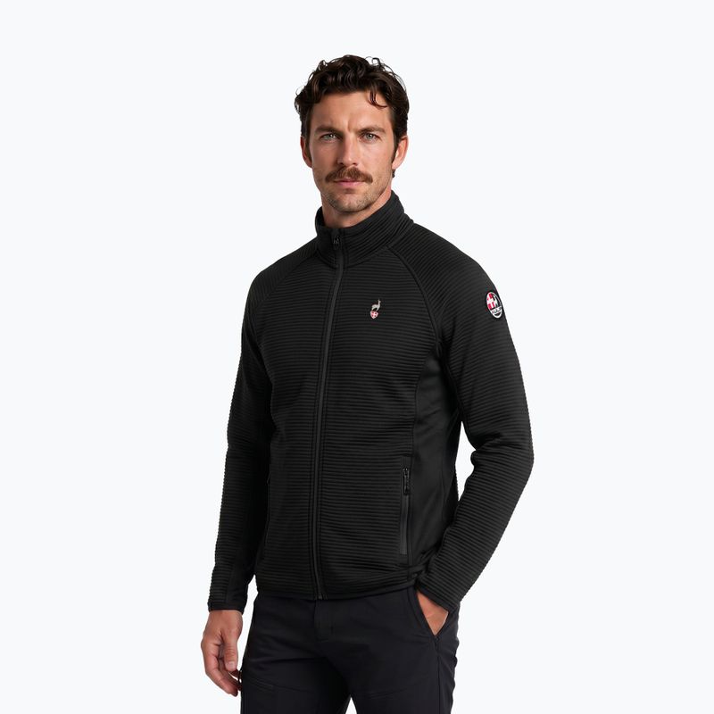 Giacca a vento uomo Aulp Numix Jacquard Knit black 2