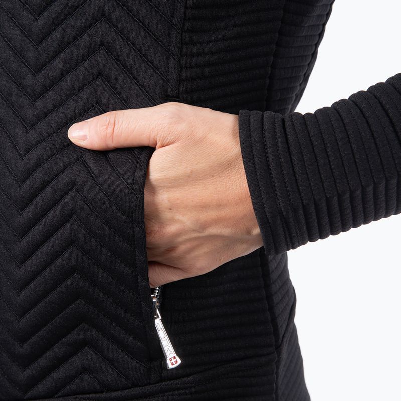 Felpa donna  Aulp Simix Jacquard Knit black 7