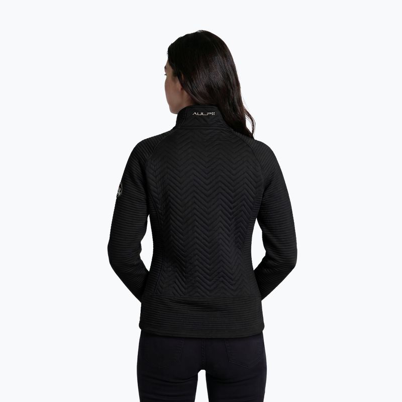 Felpa donna  Aulp Simix Jacquard Knit black 4
