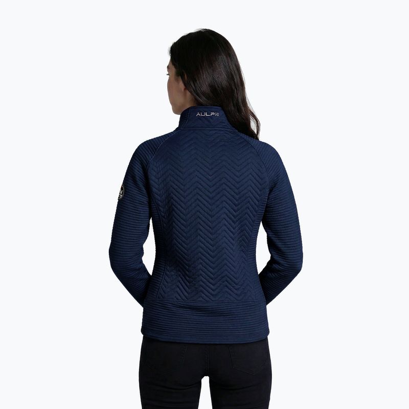 Felpa donna Aulp Simix Jacquard Navy 2
