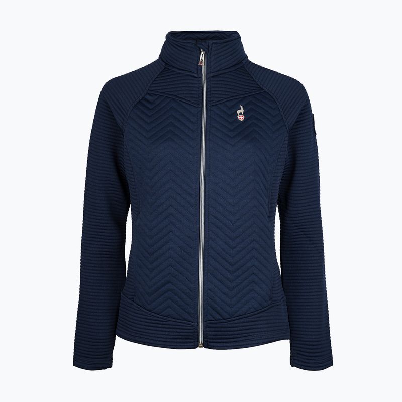 Felpa donna Aulp Simix Jacquard Navy 3