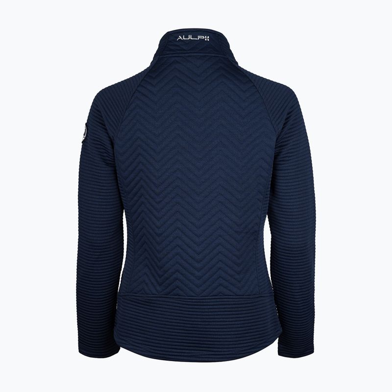 Felpa donna Aulp Simix Jacquard Navy 4