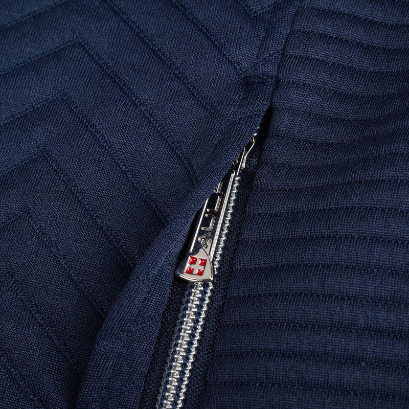 Felpa donna Aulp Simix Jacquard Navy 6