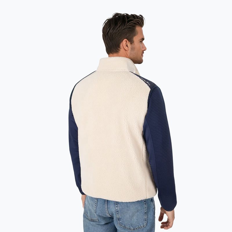 Gilet uomo Aulp Tarik Sherpa greige 2