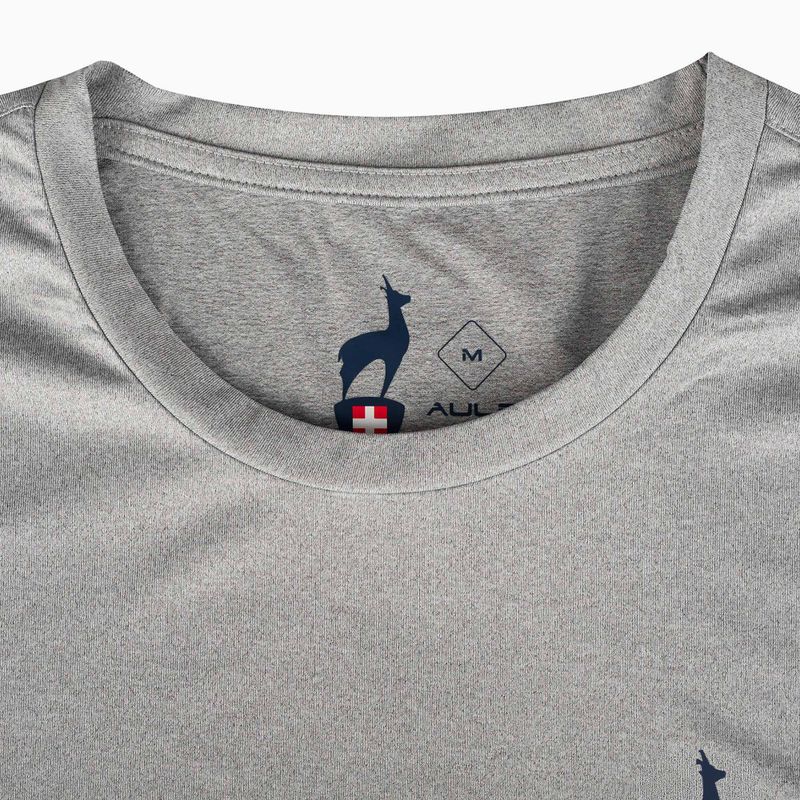 T-shirt da uomo Aulp Tommy grey/melange 5