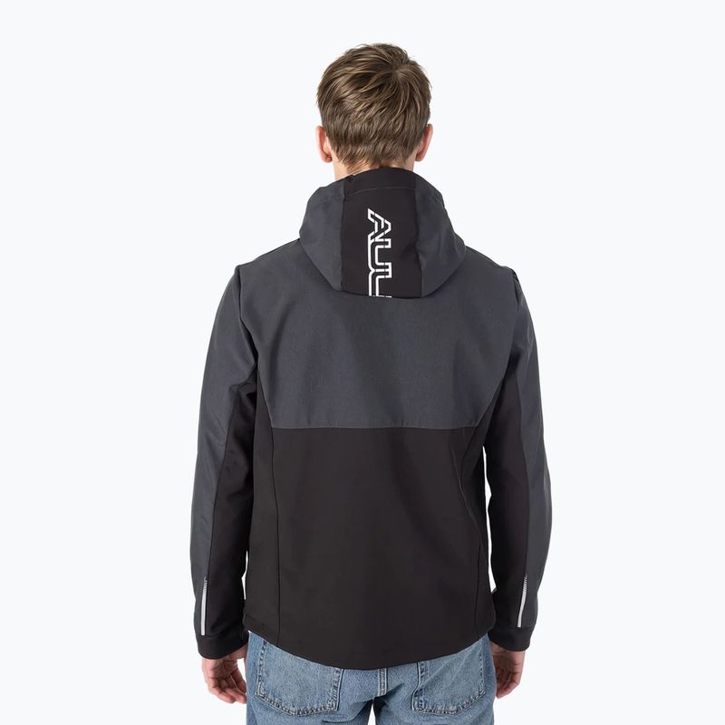 Giacca softshell da uomo Aulp Tiago anthracite melange 2