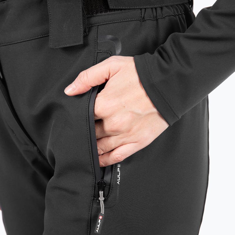 Pantaloni da sci donna Aulp Velen Softshell Ski black 5