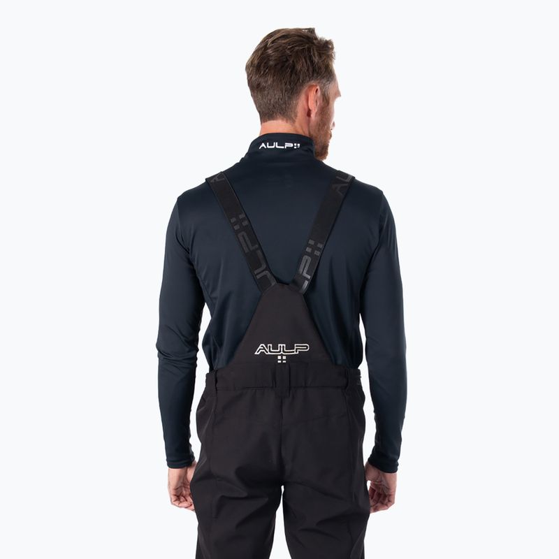 Pantaloni da sci uomo Aulp Vizil Softshell Ski black 5