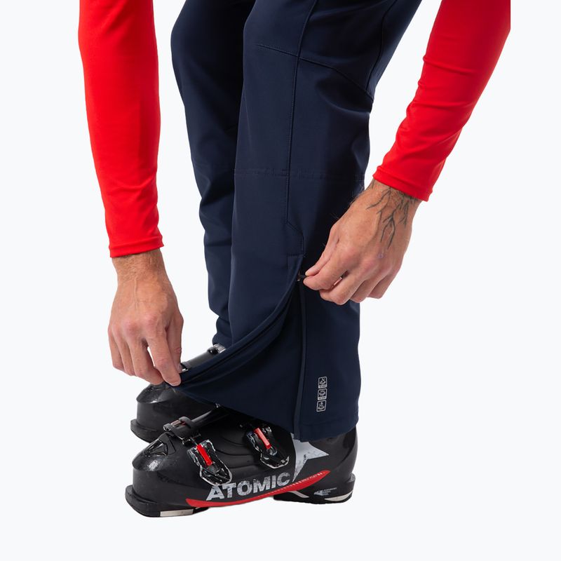 Pantaloni da sci uomo Aulp Vizil Softshell Ski navy 5