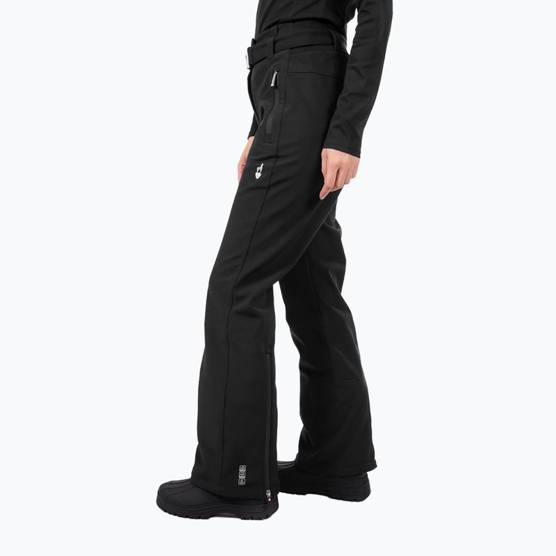Pantaloni da sci donna Aulp Vizuv Softshell Ski black 3
