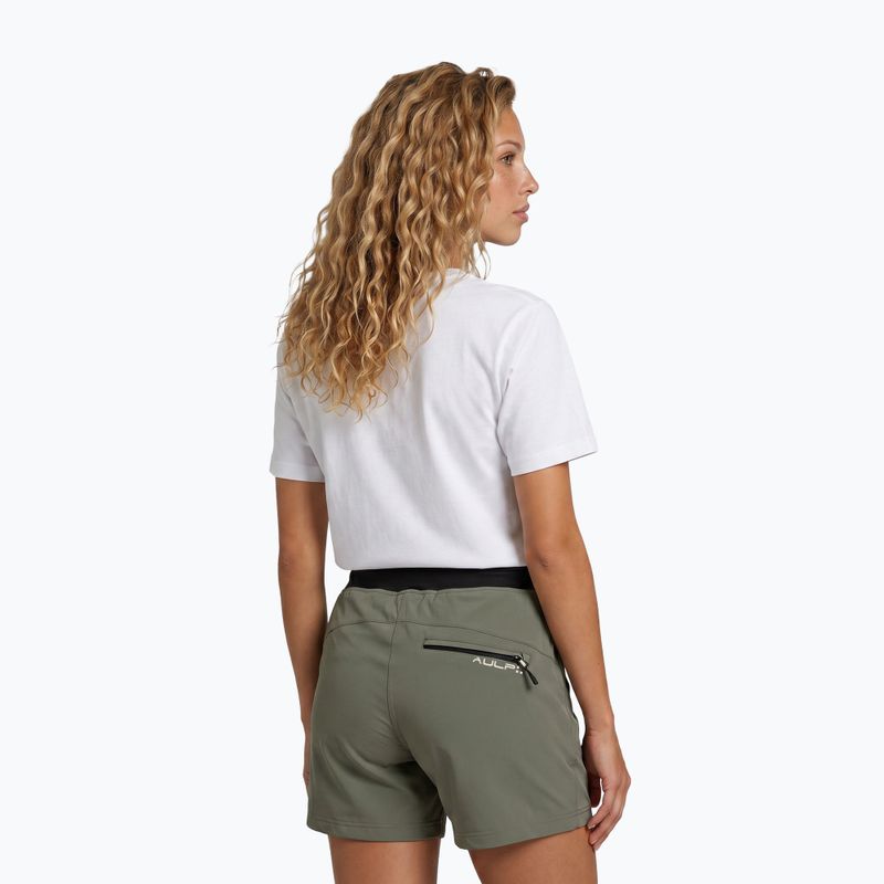 Pantaloncini da trekking da donna Aulp Bemba light khaki 2