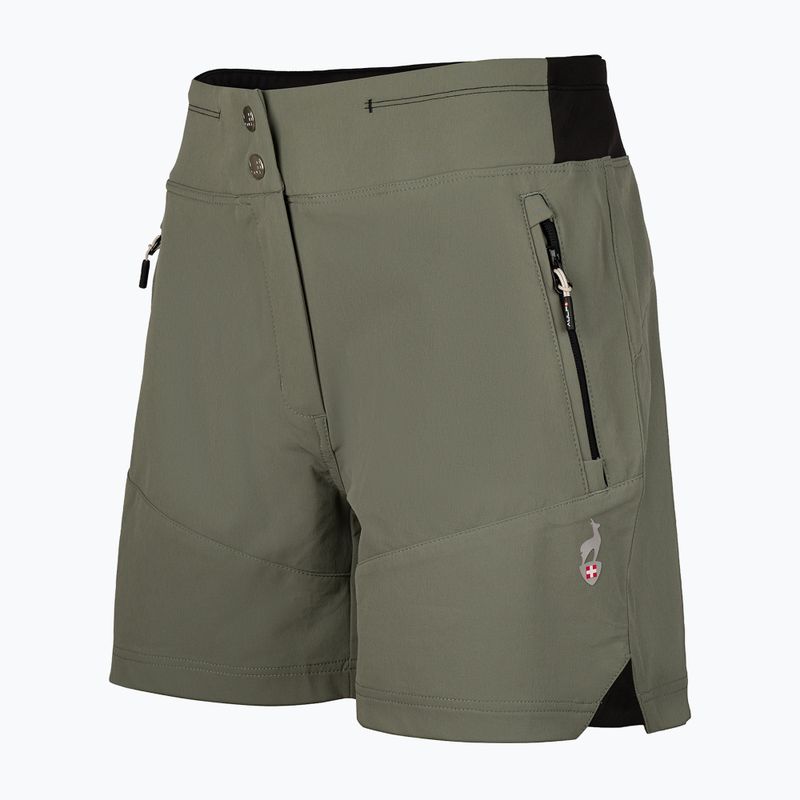 Pantaloncini da trekking da donna Aulp Bemba light khaki 4