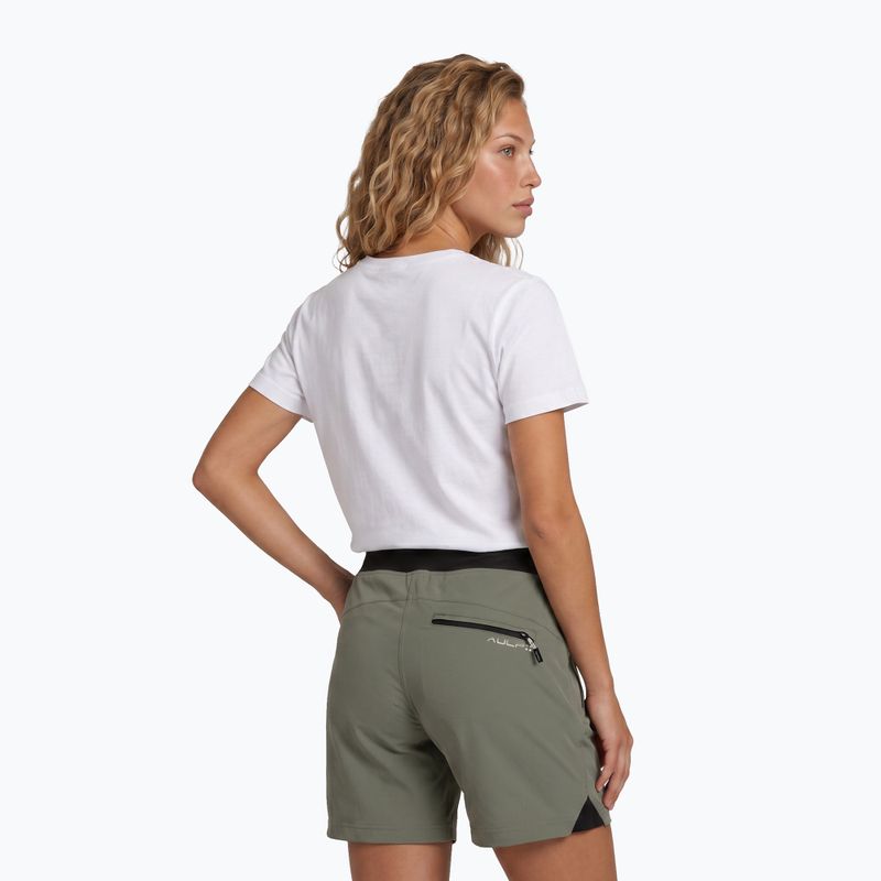 Pantaloncini da trekking da donna Aulp Bemba light khaki 2
