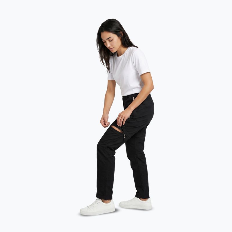 Pantaloni da trekking da donna Aulp Bonny Zip-Off black 4