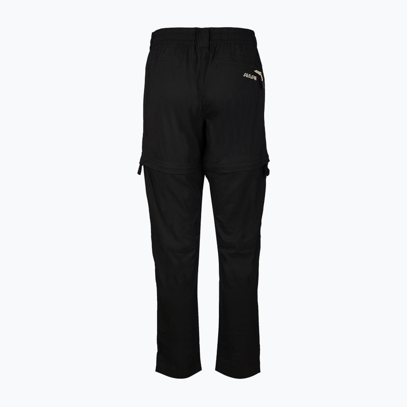 Pantaloni da trekking da donna Aulp Bonny Zip-Off black 9