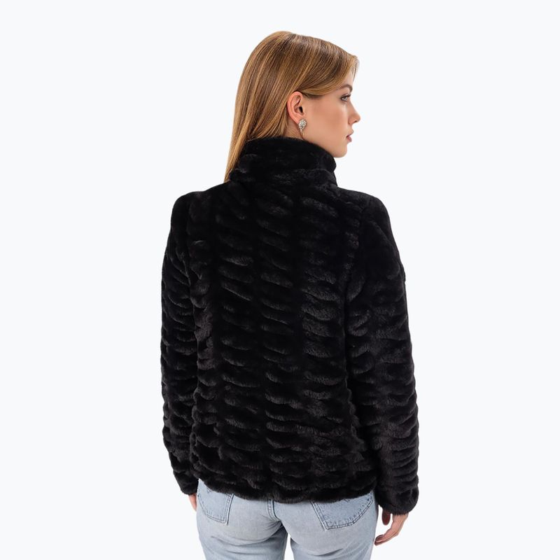 Giacca invernale donna Aulp Candy Faux Fur black 2