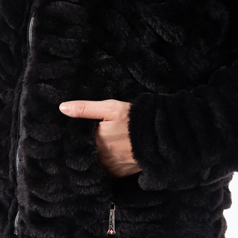 Giacca invernale donna Aulp Candy Faux Fur black 5