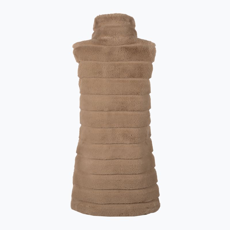 Gilet donna Aulp Carra Faux Fur taupe 8