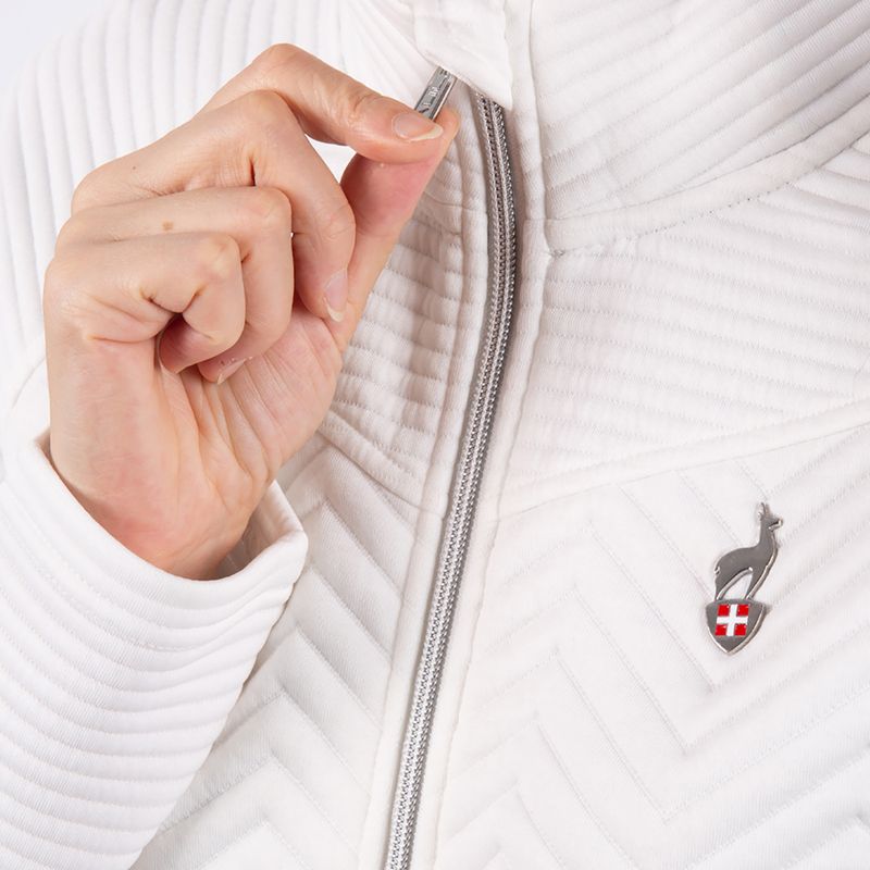 Giacca a vento da donna Aulp Simix Jacquard Knit white 3