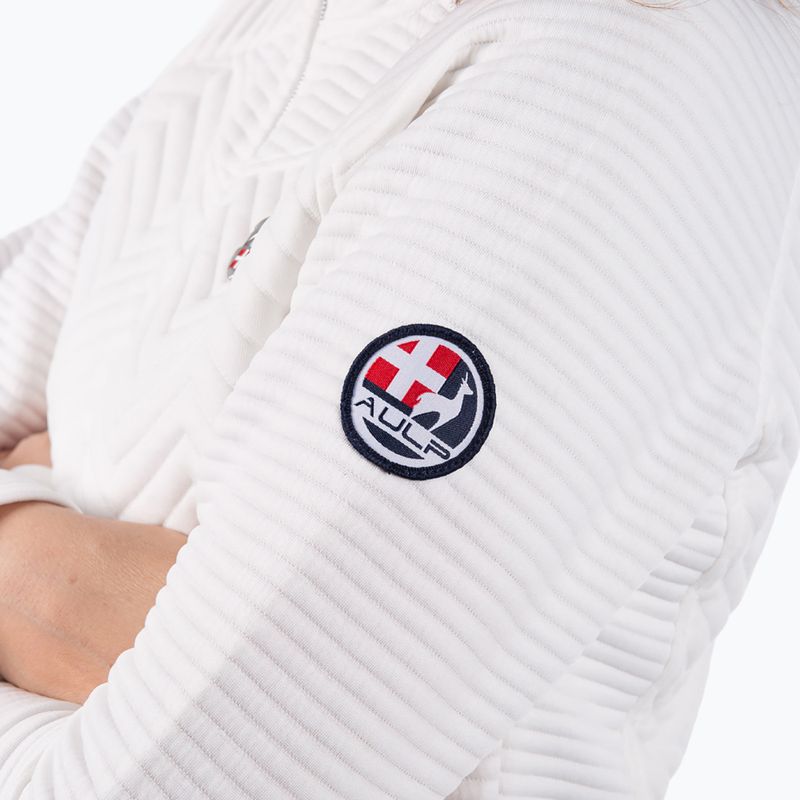 Giacca a vento da donna Aulp Simix Jacquard Knit white 4