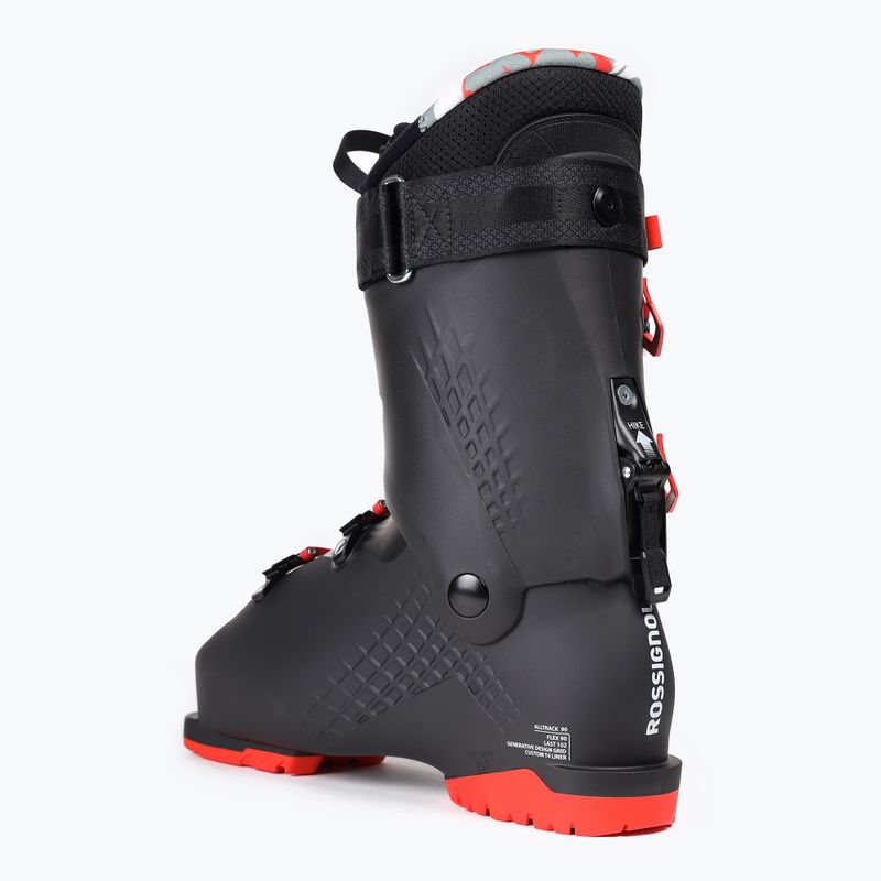 Scarponi da sci Rossignol Alltrack 90 nero/rosso da uomo 2