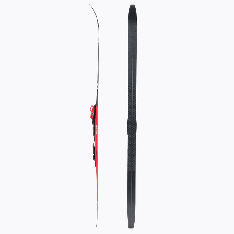 Sci da fondo per bambini Rossignol XT-Vent JR WXLS(SS) + attacchi Tour Jr Step-In nero/rosso 2