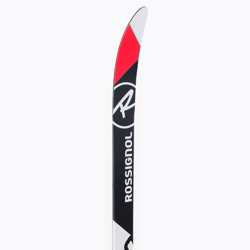 Sci da fondo per bambini Rossignol XT-Vent JR WXLS(SS) + attacchi Tour Jr Step-In nero/rosso 8