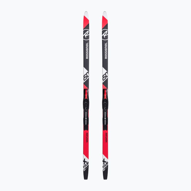 Sci da fondo per bambini Rossignol XT-Vent WXLS(LS) + attacchi Tour Step-In rosso/nero