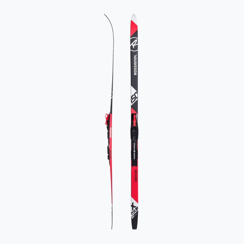 Sci da fondo per bambini Rossignol XT-Vent WXLS(LS) + attacchi Tour Step-In rosso/nero 2