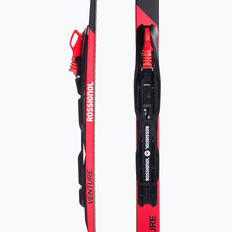 Sci da fondo per bambini Rossignol XT-Vent WXLS(LS) + attacchi Tour Step-In rosso/nero 4