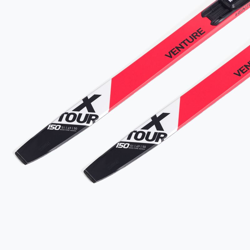 Sci da fondo per bambini Rossignol XT-Vent WXLS(LS) + attacchi Tour Step-In rosso/nero 8