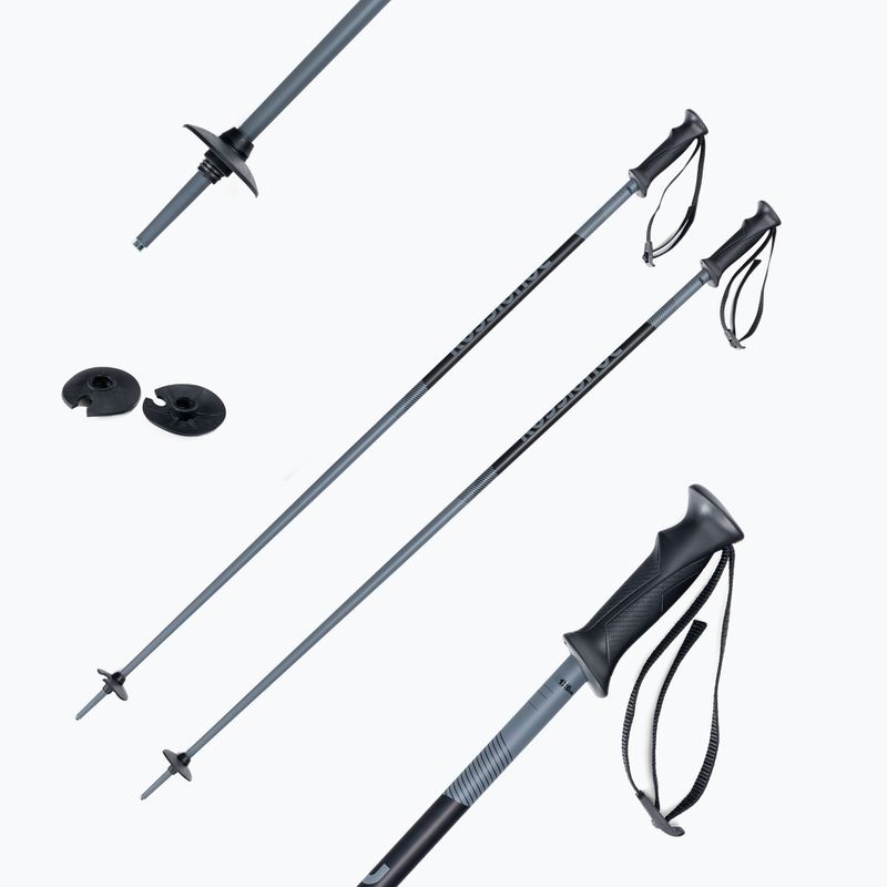 Bastoncini da sci Rossignol Tactic grigio/nero 5