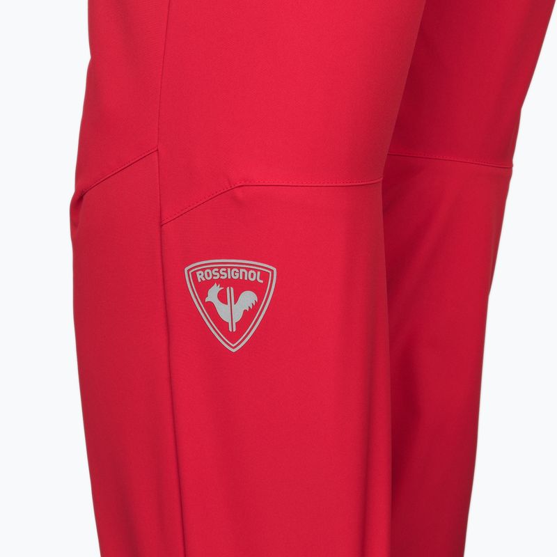 Pantaloni da sci da uomo Rossignol Rapide rosso 12