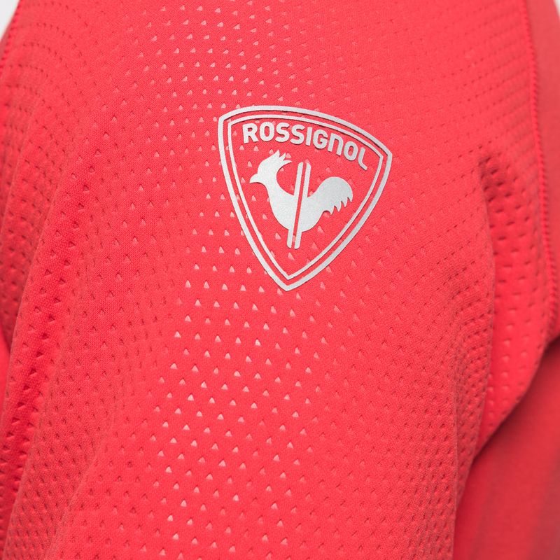 Felpa Rossignol Classique Clim uomo rosso 5