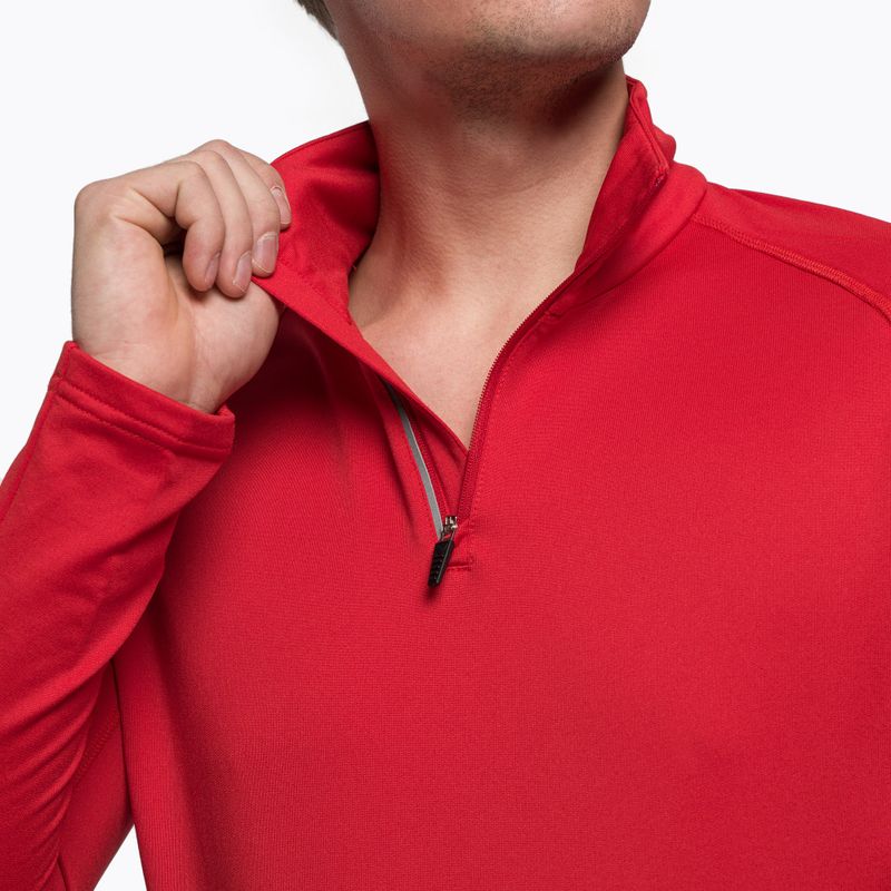 Rossignol Classique 1/2 Zip termica da uomo a maniche lunghe rosso 6