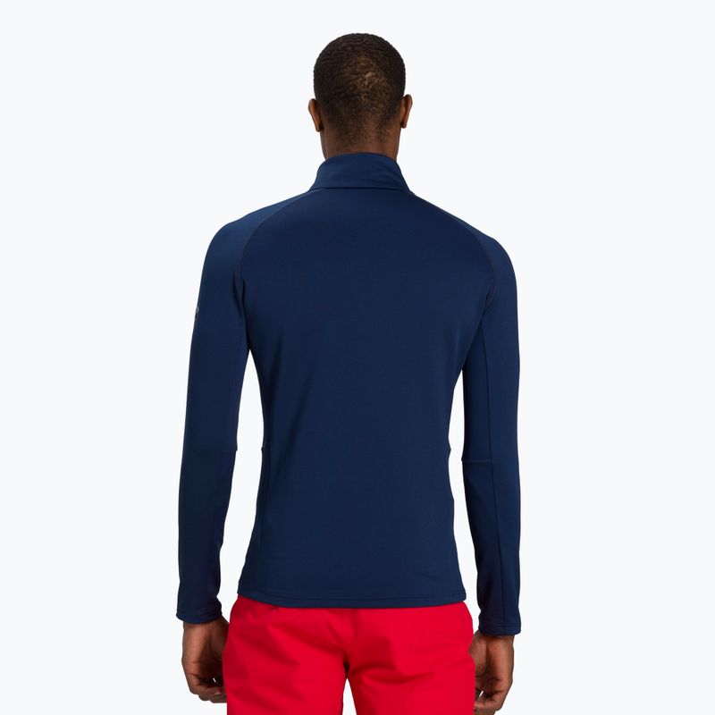 Rossignol Classique 1/2 Zip manica lunga termica da uomo navy 2