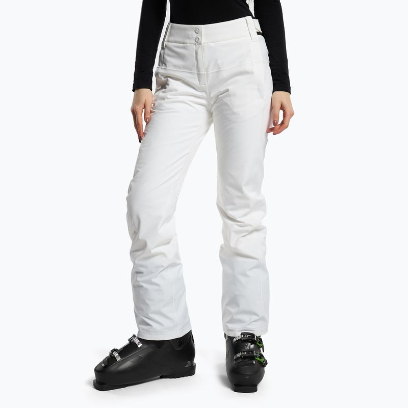 Pantaloni da sci da donna Rossignol Elite bianco