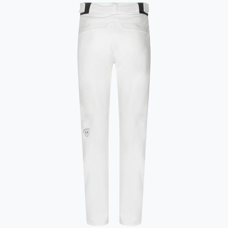 Pantaloni da sci da donna Rossignol Elite bianco 7