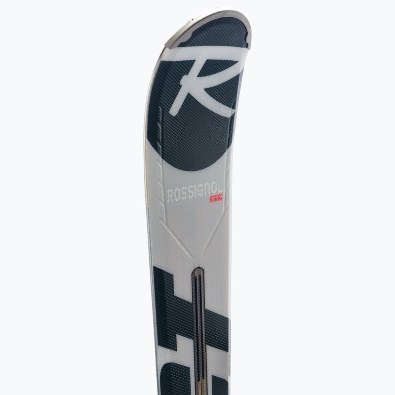 Sci da discesa Rossignol React 4 Sport CA + attacchi XP11 nero/rosso 8