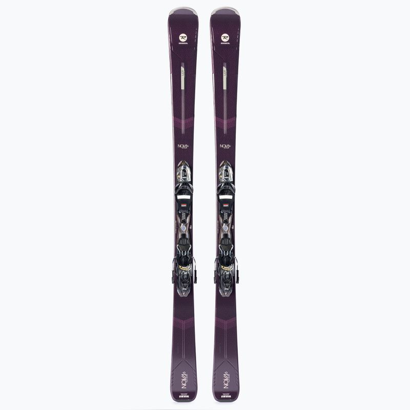 Sci da discesa femminile Rossignol Nova 6 + attacchi XP W 11 GW nero/oro