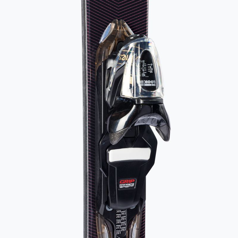 Sci da discesa femminile Rossignol Nova 6 + attacchi XP W 11 GW nero/oro 6