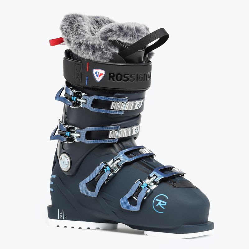 Scarponi da sci da donna Rossignol Pure 70 blu/nero