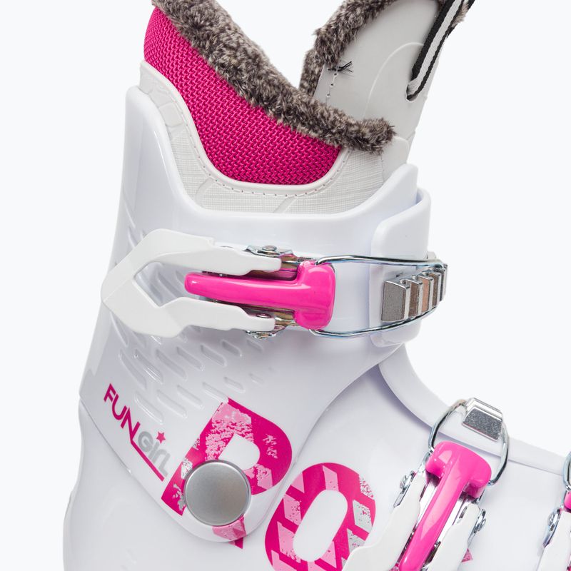 Scarponi da sci Rossignol Fun Girl 3 per bambini, bianco 6