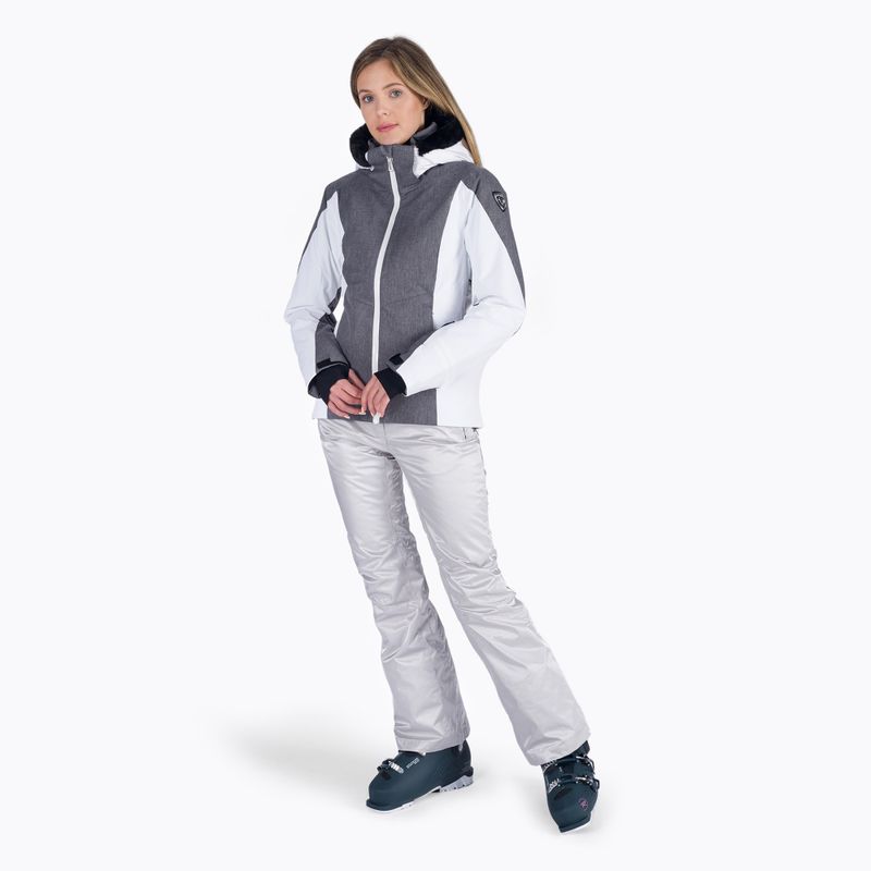 Giacca da sci donna Rossignol W Controle Heather grigio erica 9