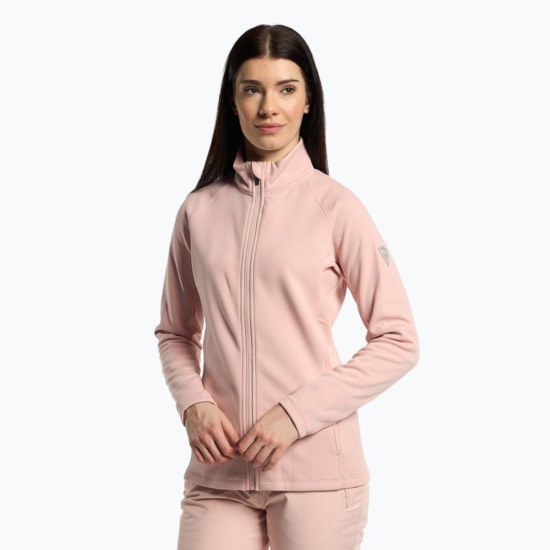 Felpa Rossignol Classique Clim donna rosa